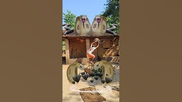 Unbelievable Snake Attack VFX 🐍😲😱|| Village Edition #snake #funny #vfx #youtubeshorts
