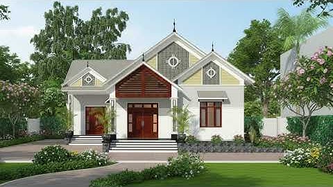 Tổng Hợp Những Mẫu Biệt Thự Sân Vườn Đẹp Giá Rẻ