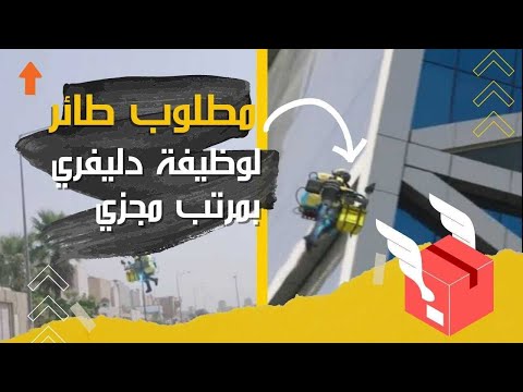 مطلوب طائر لوظيفة دليفري بمرتب مجزي