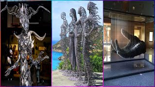 Amazing Metal Sculptures That Will Blowing Your Mind | Artwork With Scrap Metal Compilation