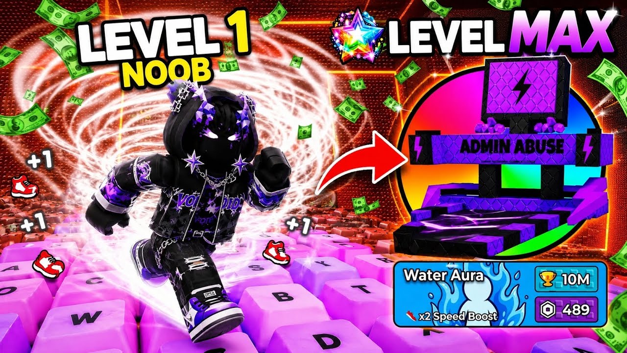This ADMIN ABUSE Made Me TOO FAST! ⚡ Roblox +1 Keyboard Escape - YouTube