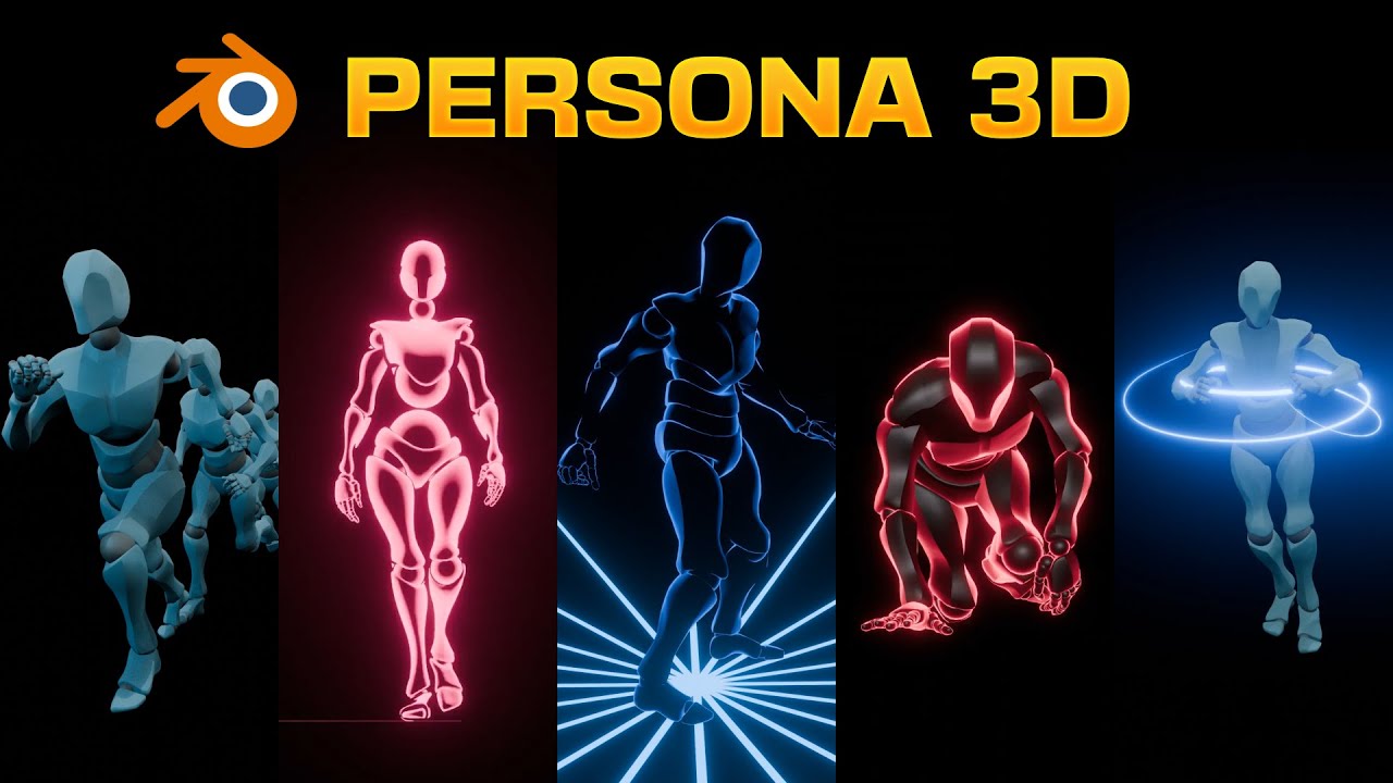Cómo Usar Personajes 3D Animados Gratis en Blender (Sin Animar Nada ...
