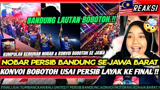 MASUK FINAL ❗❗ MOMENT KERIUHAN NOBAR & KONVOI USAI PERSIB KE FINAL LIGA 1 🔥🔥