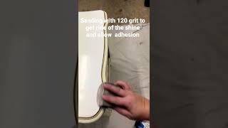French provincial nightstand makeover