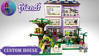 Emmas House Custom Rebuild Moc Lego Friends