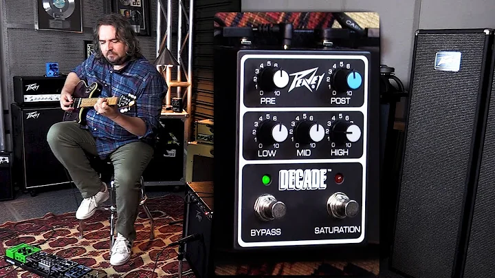 The Peavey Decade™ Preamp Effects Pedal