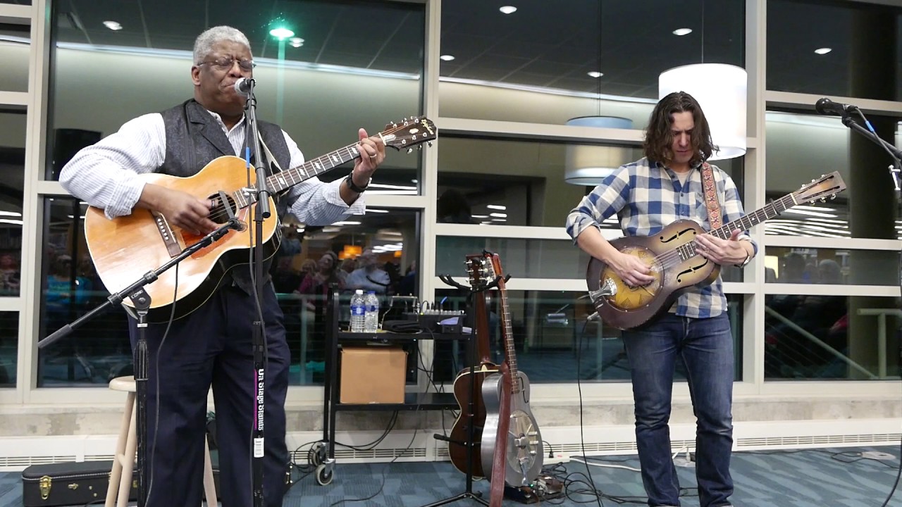 Rev Robert B. Jones & Davy Knowles - I Heard The Angels Singing - 1/31/17 Ellis Library - Monroe, MI - YouTube 1AnitrasDance