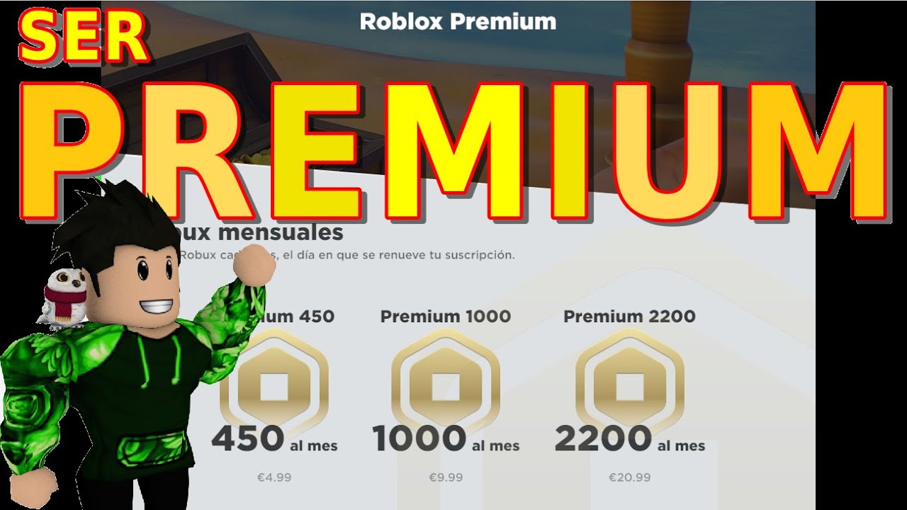 COMO SE COMPRA PREMIUM EN ROBLOX 2020 - YouTube