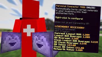 Get Personal Compactor fast // Hypixel Skyblock Ironman