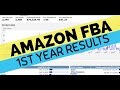 Amazon FBA: Our 1st Year Results, Successes & Failures!