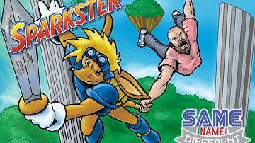 Sparkster - Same Name, Different Game (SNES vs. Genesis/Mega Drive)
