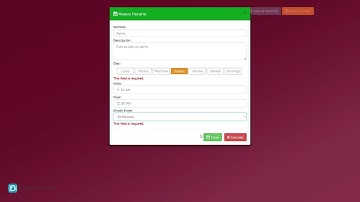 Script Php Y Mysql Horarios – GRATIS