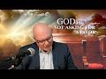 God is not Asking for a Favor