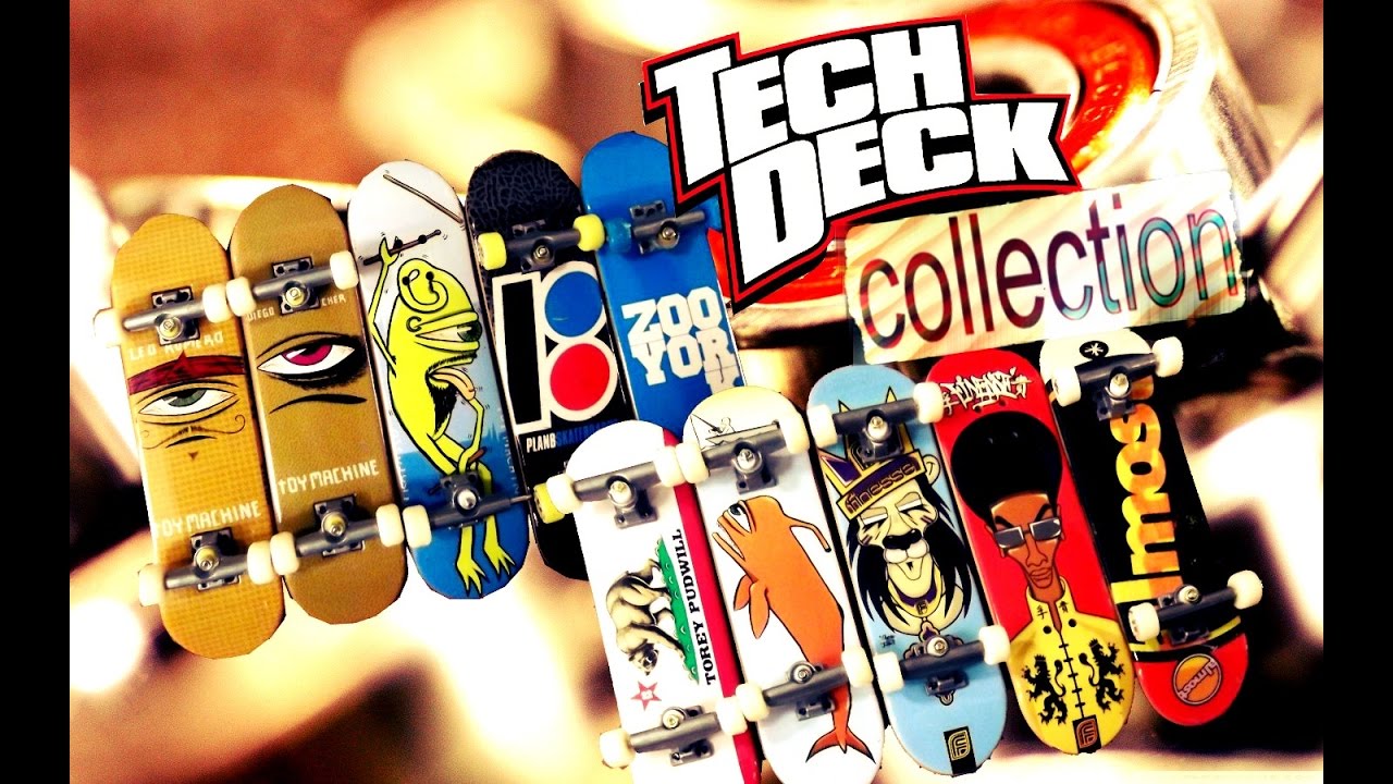 My TechDeck Collection - YouTube