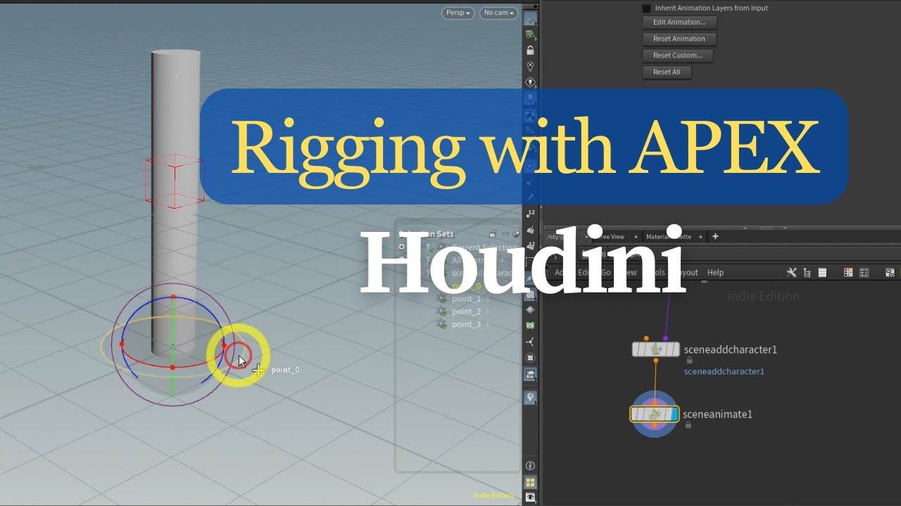 Rigging with APEX in Houdini 21 | Minimal workflow - YouTube
