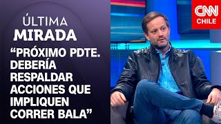 Seguridad: Axel Kaiser dice que próximo pdte. debería respaldar acciones que impliquen “correr bala”