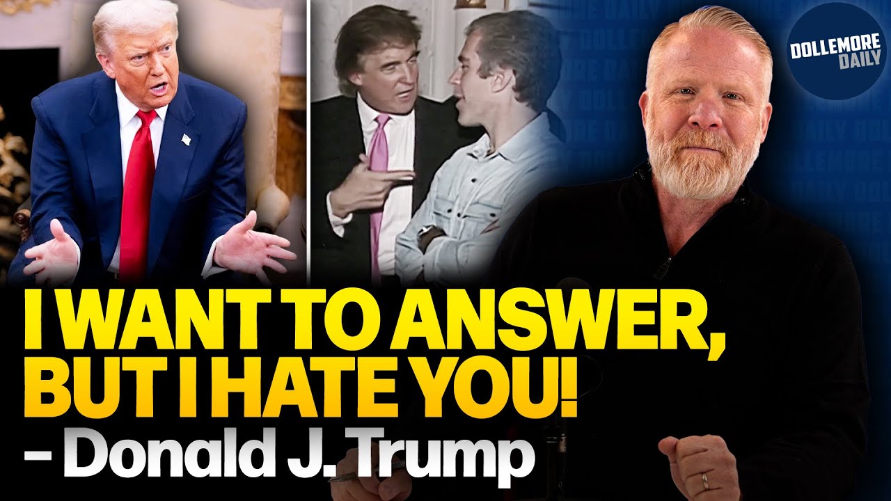 Donald Trump COMES VIOLENTLY UNGLUED After Epstein Files Question!!!