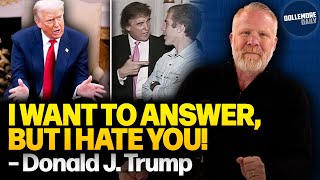 Donald Trump COMES VIOLENTLY UNGLUED After Epstein Files Question!!!