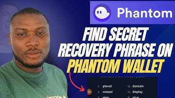 How to See Secret Phrase Phantom Wallet Step By Step