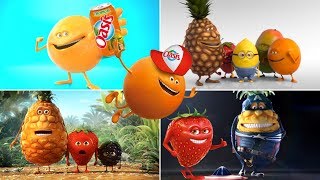 All The Best Oasis Be Fruit Funny Tropical Fruits Animation Ads screenshot 1