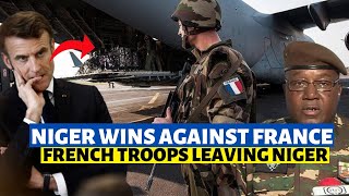 France withdraws troops from Niger.