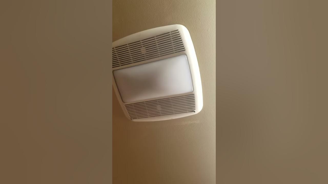 Unknown exhaust fan with light
