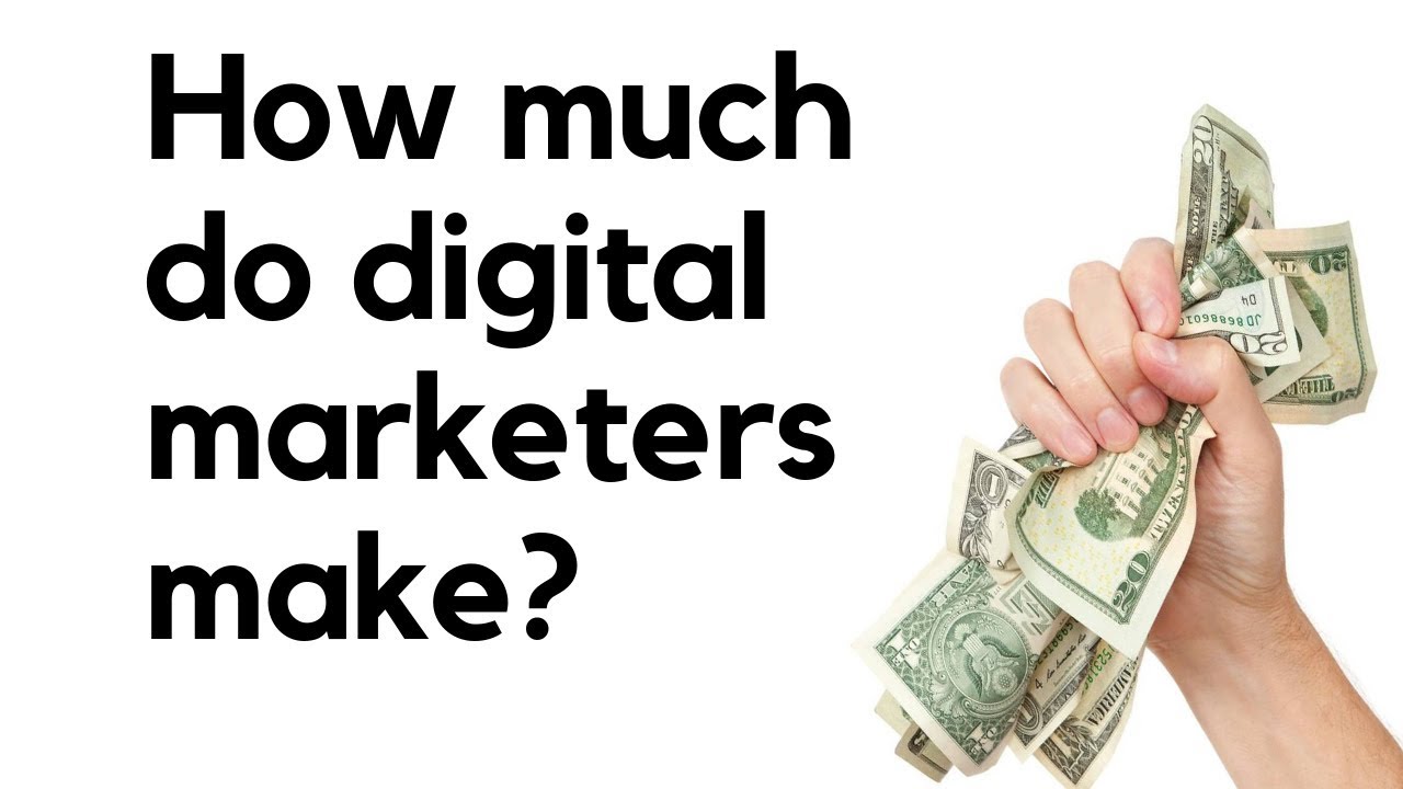 digital marketing เงินเดือน  2022 New  How Much do Digital Marketers Earn?