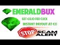 emeraldbux.com Payment Proof Scam, Find-out Your Self.