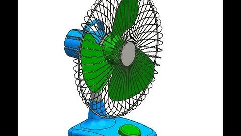 Motion Simulation Fan on NX 10 - Mô phỏng quạt chạy trên NX