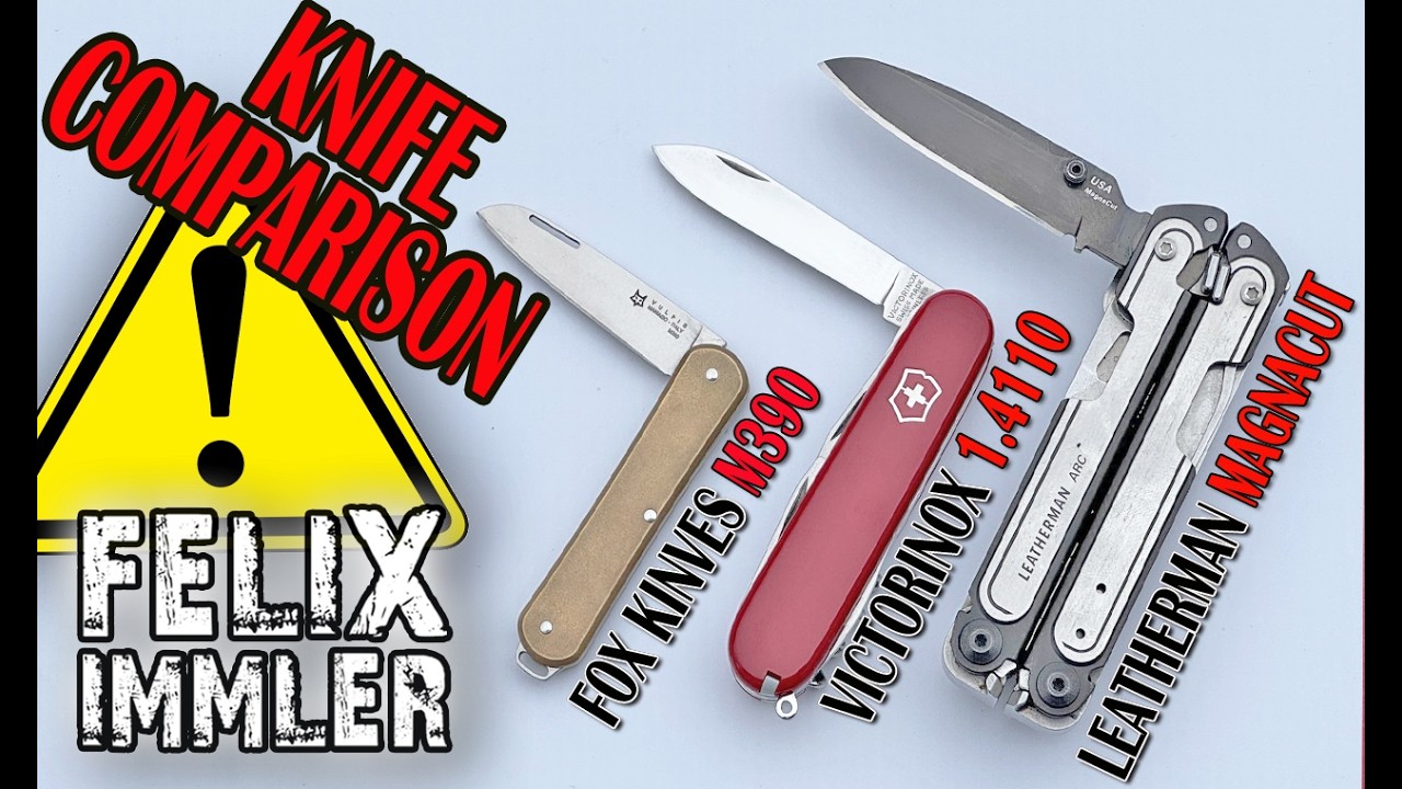 😱😱😱 Жестокая правда — сравнение ножей!!! 🔥🔥🔥: сталь VICTORINOX ⚔️ M390 ⚔️ MagnaCut