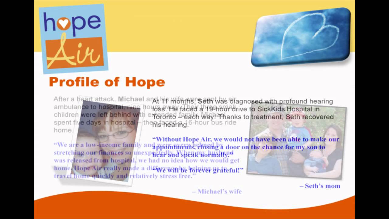 A Profile of Hope