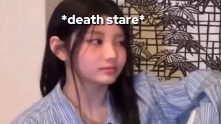ILLIT Wonhee and Iroha being visibly unhinged during weverse lives✨