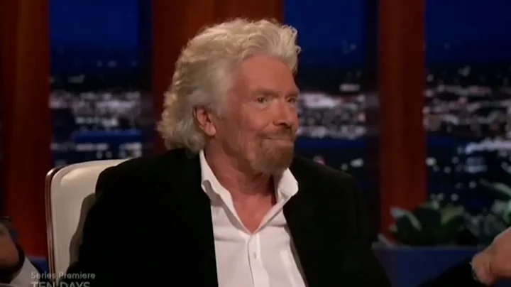 RICHARD BRANSON in Shark Tank Throws water on MARK...