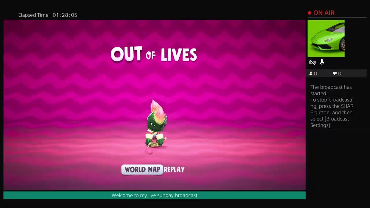 showtime1286's Live Playstatiion 4  sack boy big adventure