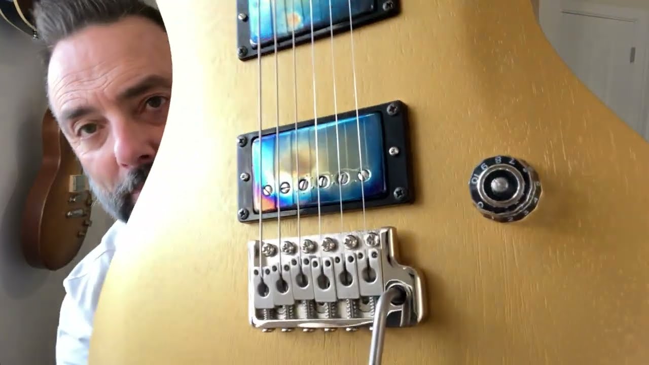 PRS CE 24 1st 10top ステンレスフレット B.U.G MOD Little mod to my PRS SE CE 24 oh and a merry Christmas 🎅! - YouTube