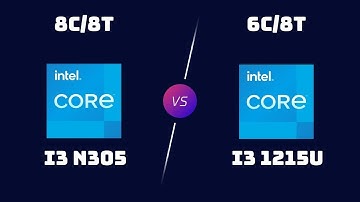 i3-N305 vs Intel Core i3-1215U – Efficient Alder Lake-N vs Hybrid Alder Lake Laptop CPU Battle