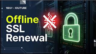 How to automate SSL certificate renewals without outbound internet access