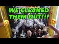 WE CLEANED THEM OUT!!!