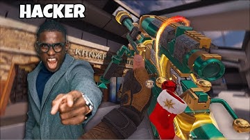 Pretending To Be A Hacker In Hardpoint With Sniper 