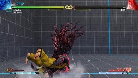 STREET FIGHTER V Gill New secret ice setup manual OS