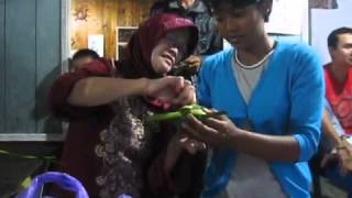 Ketupat...rice packets made from woven coconut leaf