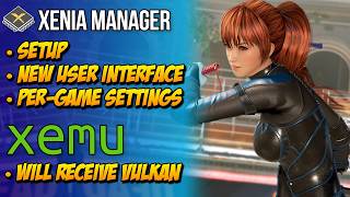Xenia Manager - Per-Game Settings + UI Setup - Xemu Will Receive Vulkan API Soon
Download Xenia Manager: https://bit.ly/XeniaManager
Join Discord to download:
https://discord.gg/PncEpPcqxf
Thanks to channel patreons / youtube members:
• Paolo • Cecilia • martinez3010 • Kesnei • MunzMadeThis
If you want to become a patreon and help create content: https://www.patreon.com/alexwpigame
You can also JOIN and watch video before others, and also exclusive videos:
https://www.youtube.com/channel/UCuLIiCzUfWYS67hXBjIEAdA/join
0:00 Intro
0:19 Xemu
3:11 Xenia Manager Setup
💻 Specs 💻
💻 CPU - Intel i5-10400F (4.00 GHz)
💻 Motherboard - Gigabyte B460M Gaming HD
💻 GPU - Nvidia RTX 4070 OC 12GB GDDR6X
💻 RAM - (16x2) Asgard Loki W2 RGB - 3200MHz, DDR4
💻 PSU - Cooler Master 650 85+ Bronze
#xeniamanager #xeniacanary #xemu Xenia Manager - Per-Game Settings + UI Setup - Xemu Will Receive Vulkan API Soon