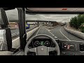 4K Realistic Ultra Mod Graphic In Spain |Euro Truck Simulator 2 1.56 Snowymoon Mod Gameplay