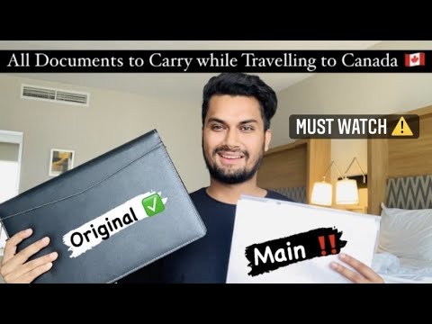 वीडियो: कनाडा की यात्रा के लिए किन दस्तावेजों की आवश्यकता है