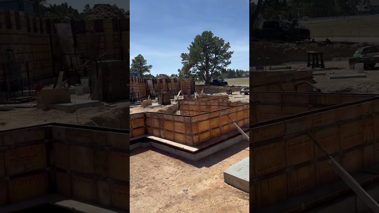 Construction of Foundation and Walkout