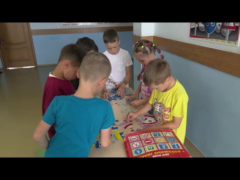 В пришкольных лагерях Нурлата изучали и закрепляли знания ПДД