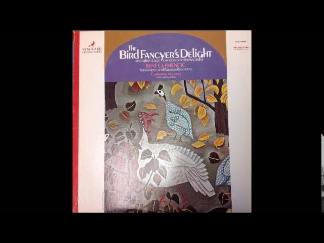 Rene Clemencic ‎♫ The Bird Fancyer's Delight ♫ 1970