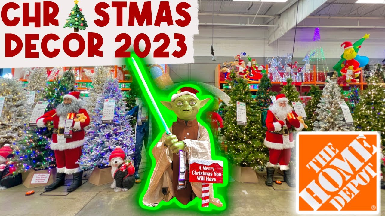 Christmas Decor At The Home Depot 2024 | Holiday Inflatables ...