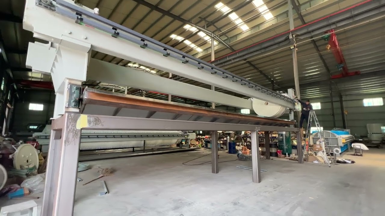 Auto Drip Tray Of Large Capacity Filter Press