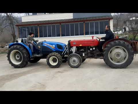 New Holland T480 Massey Ferguson 135 Çekişmesinde Şaşırtan Sonuç